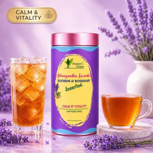 Ashwagandha Lavender Rooibos Rosemary Superfood Tisane