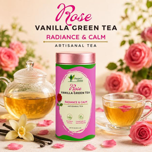Rose Vanilla Green Tea