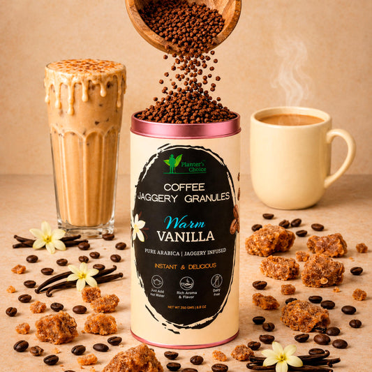 Vanilla Coffee Instant Jaggery Granules