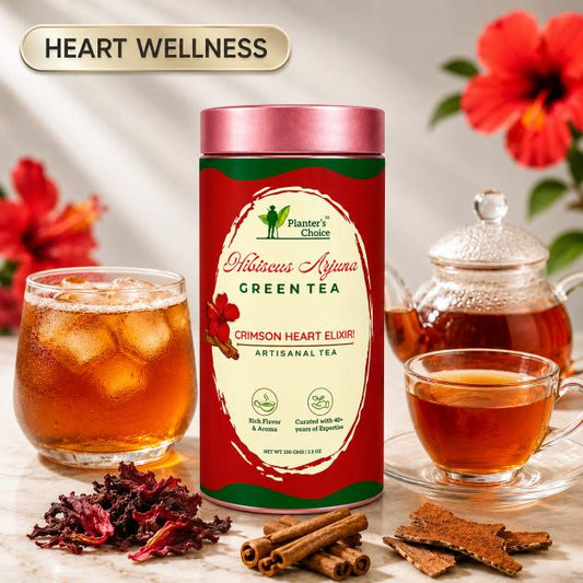 Hibiscus Arjuna Green Tea