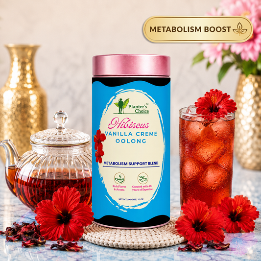 Hibiscus Crème Oolong Tea