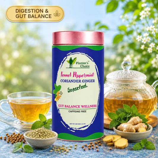 Fennel Peppermint Coriander Ginger Superfood Tisane