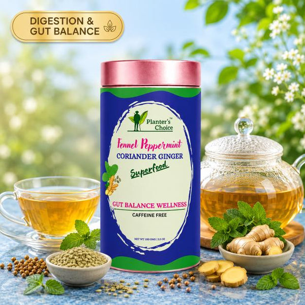 Fennel Peppermint Coriander Ginger Superfood Tisane