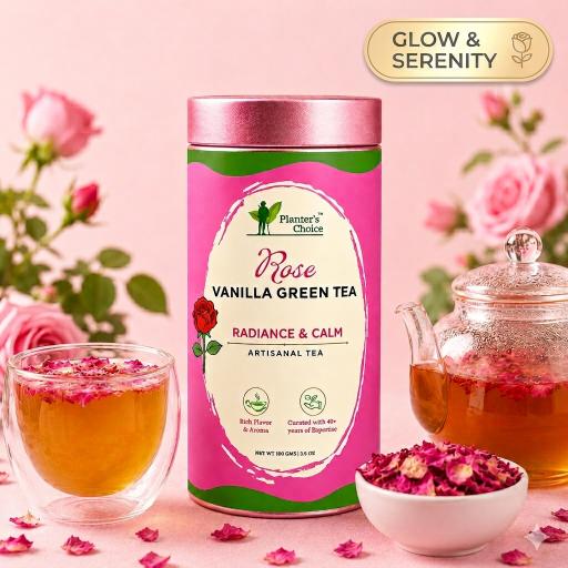 Rose Vanilla Green Tea