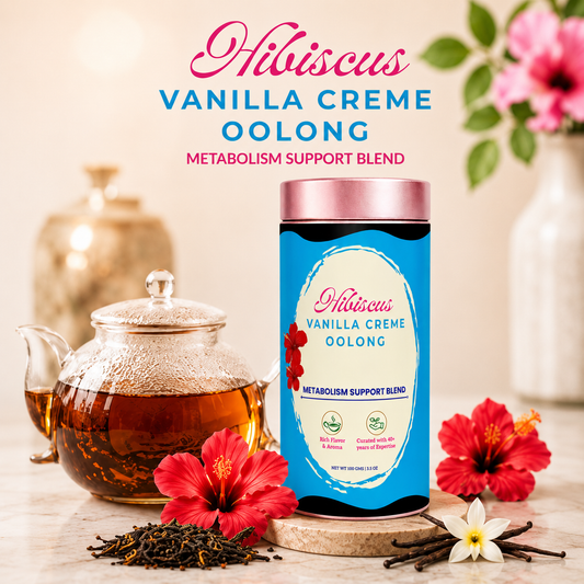 Hibiscus Crème Oolong Tea