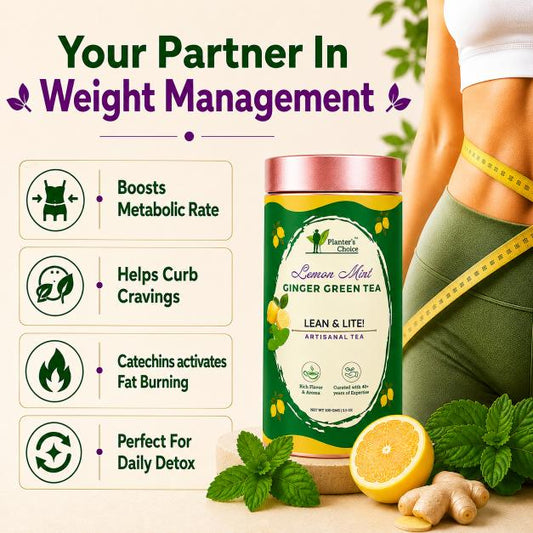 Lemon Mint Ginger Green Tea