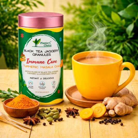 Turmeric Masala Instant Jaggery Granules