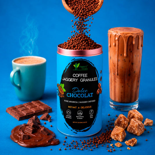 Chocolate Coffee Instant Jaggery Granules