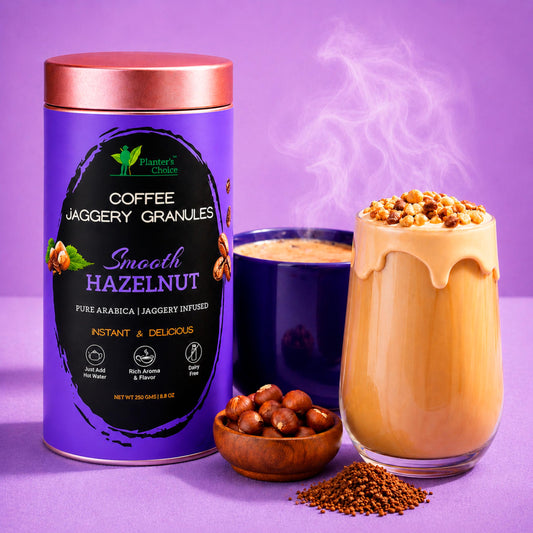 Hazelnut Coffee Instant Jaggery Granules