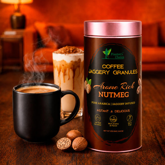 Nutmeg Coffee Instant Jaggery Granules