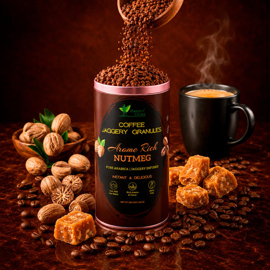 Nutmeg Coffee Instant Jaggery Granules