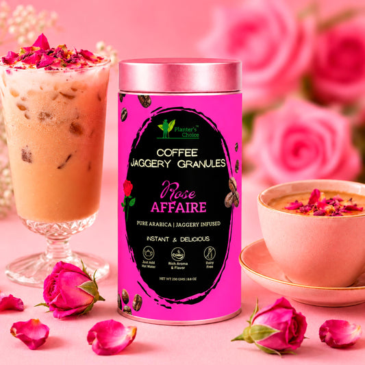 Rose Coffee Instant Jaggery Granules